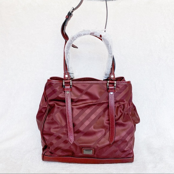 NWT Authentic Burberry Runway Check Tall Tote Bag​ - Picture 7 of 9